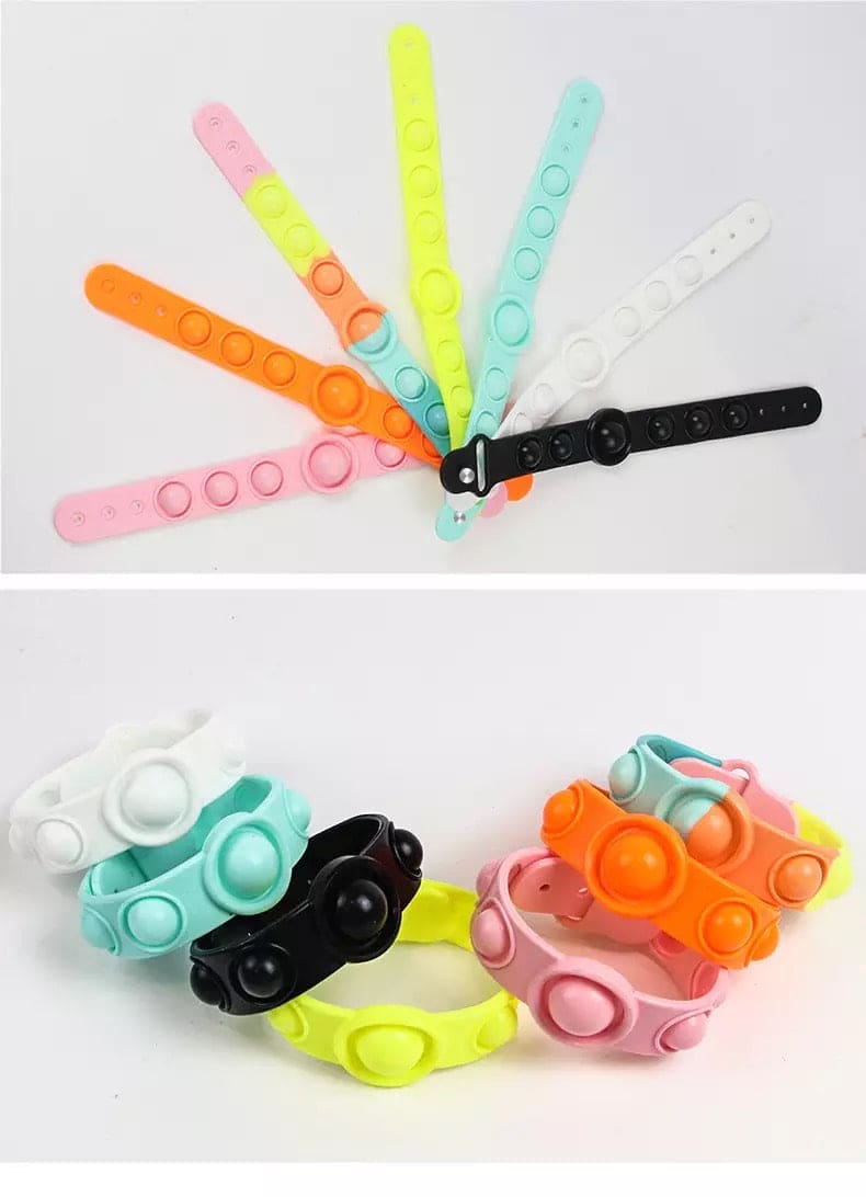 Push Pops Bubble Bracelet, Silicone Simple Dimple Toy Jewellery, Anti Stress Pop Up Wrist Band, Silicone Antistatic Bracelet Wristband Toys for Kids, Push Poke Bubble Anti stress Push Pops Bubble Bracelet, Silicone Simple Dimple Toy Jewellery, Anti Stress Pop Up Wrist Band, Silicone Antistatic Bracelet Wristband Toys for Kids, Push Poke Bubble Anti stress